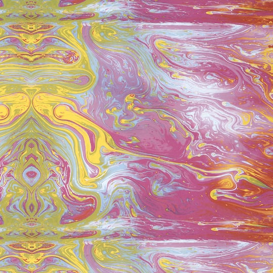 12" x 20ft. Rainbow Marble Hydro Sublimation Transfer Sheet by Make Market®